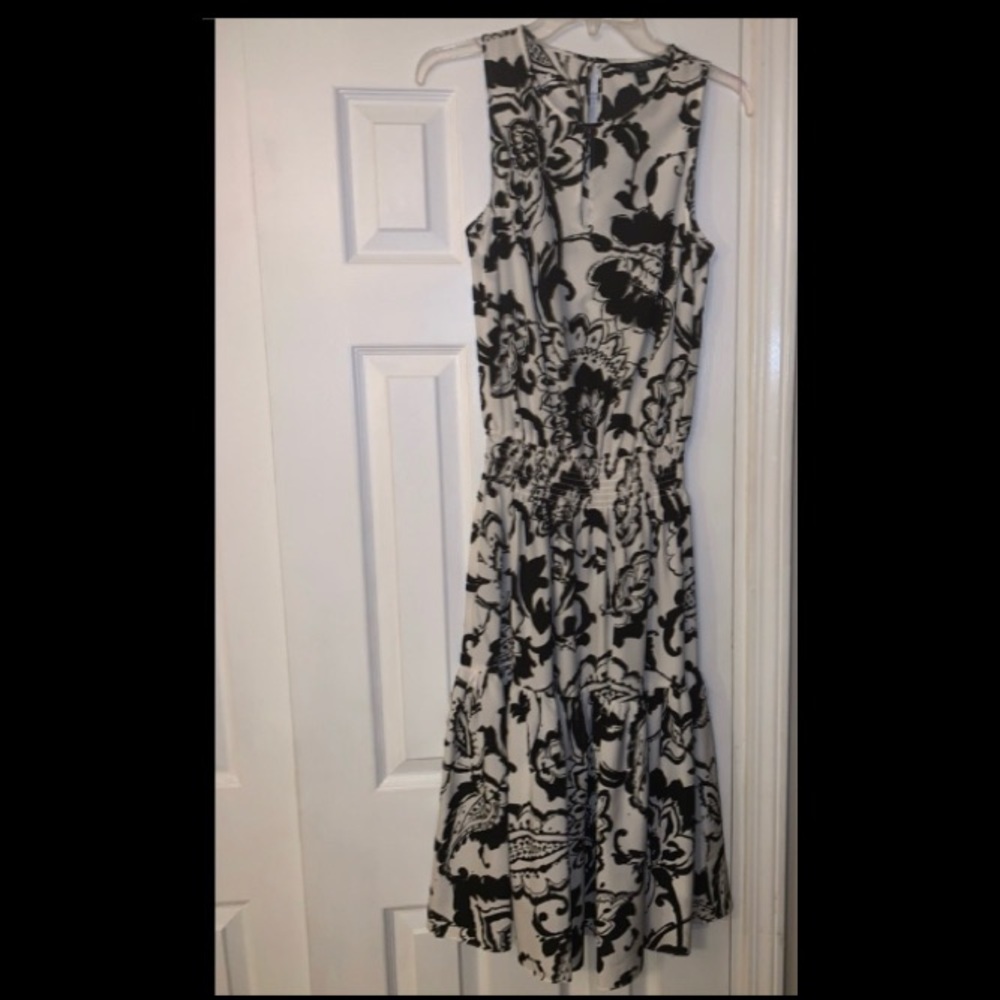 Lauren Ralph Lauren Black & White Dress, Size XS - Picture 1 of 5